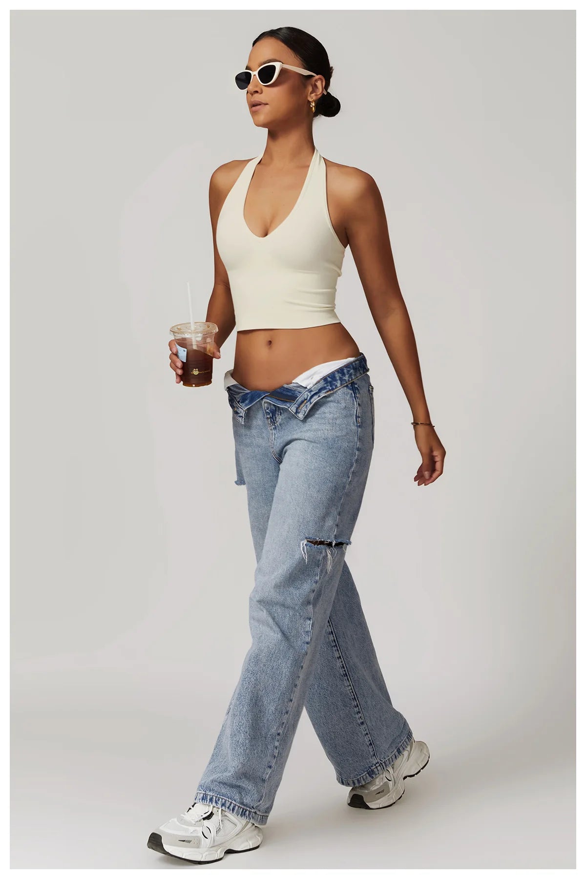 Seamless Push-Up Sports Bra