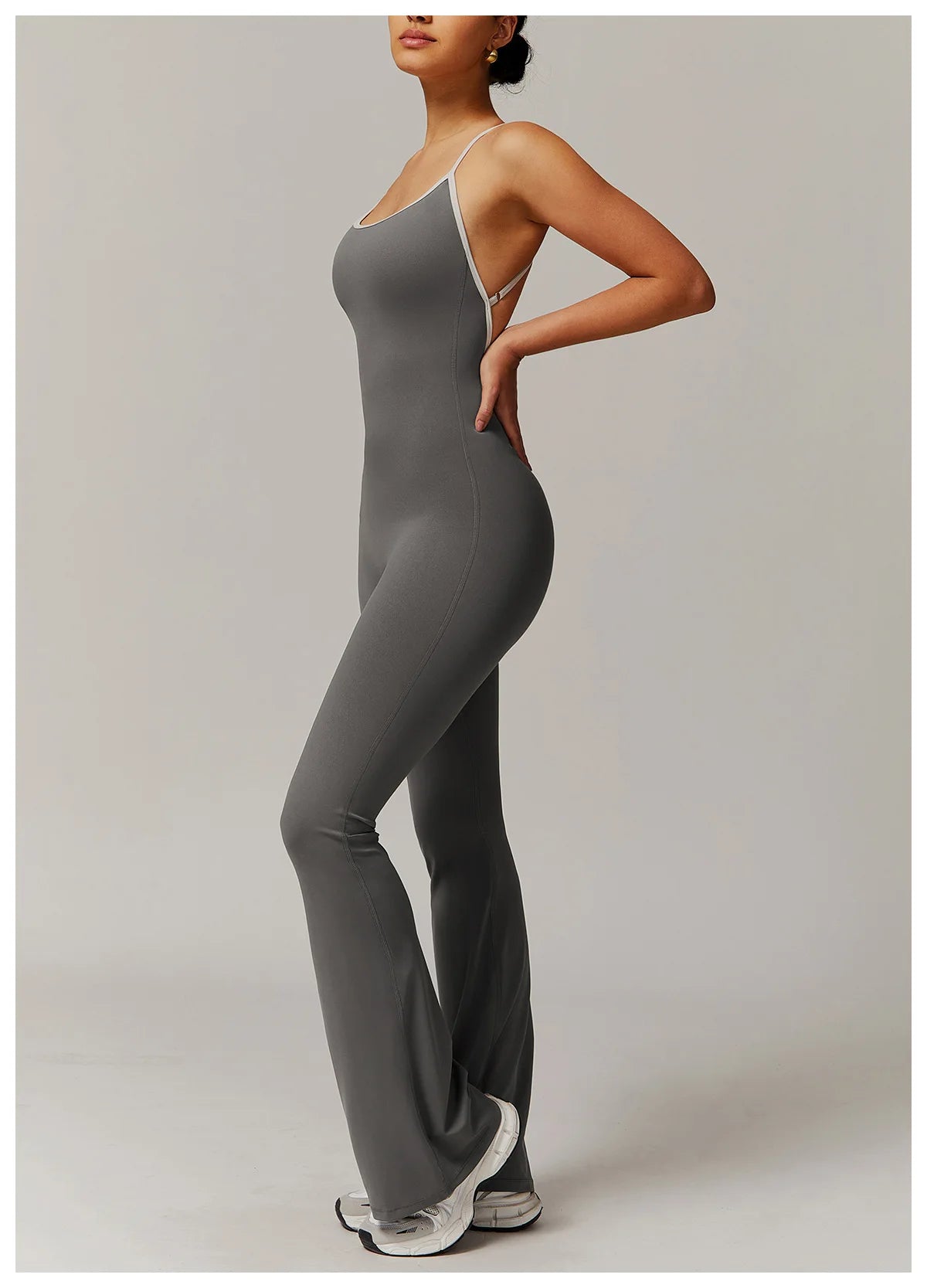 Women’s V-Back Yoga Jumpsuit