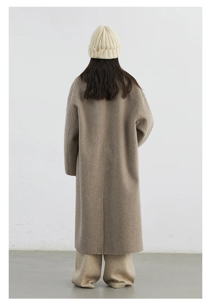 Double-Breasted Wool Coat – Autumn/Winter 2025