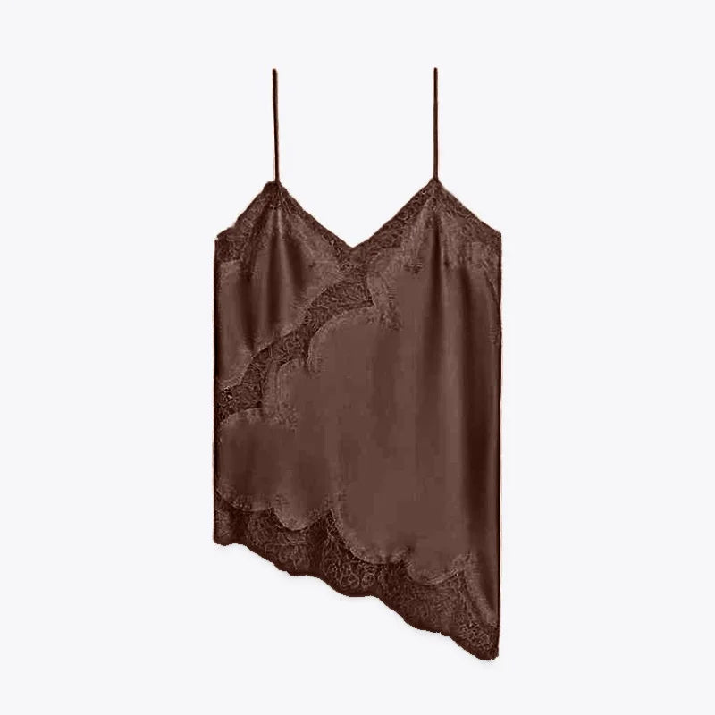 Lace Satin Camisole – Summer Party Top