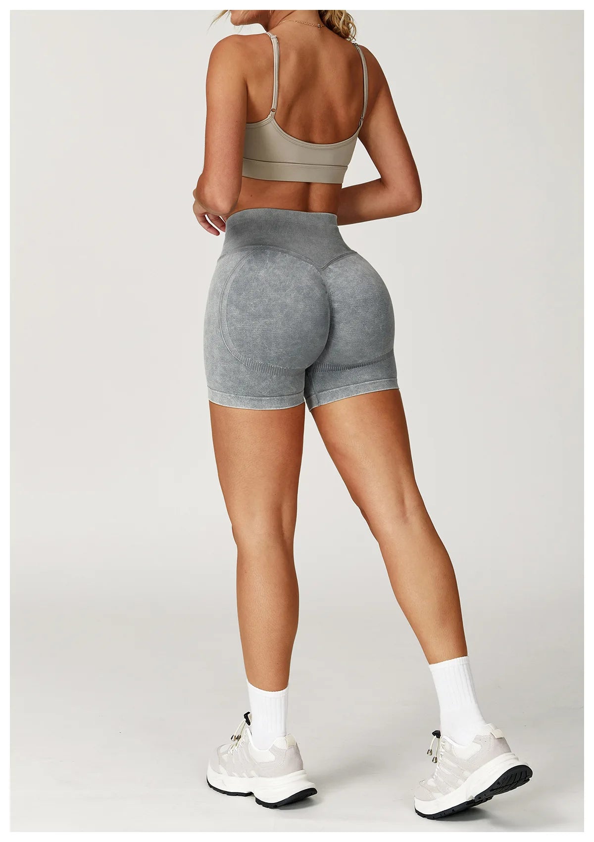 Seamless High Waist Yoga Shorts