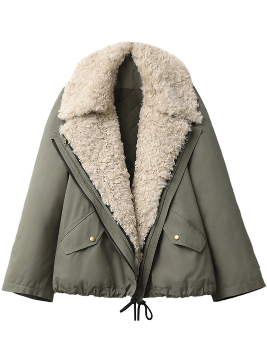 Retro Motorcycle Cotton Jacket – Winter 2025 Collection