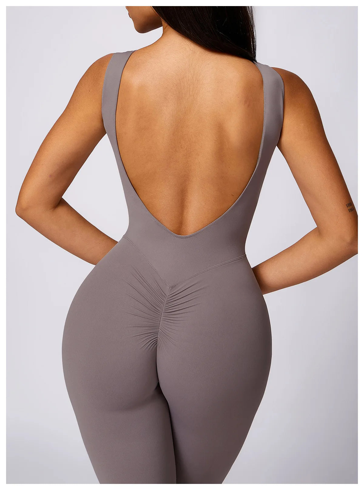 Women’s One-Piece Yoga Jumpsuit – Seamless Training Bodysuit