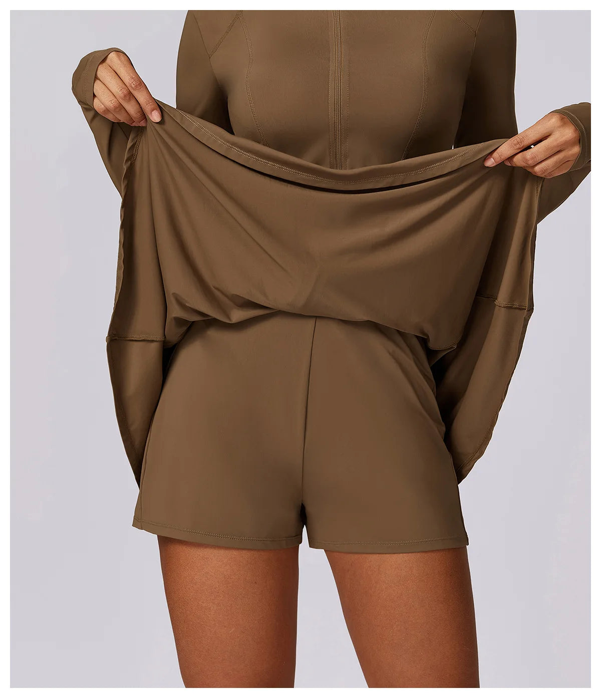 High Waist Yoga Skirt – UV Protection