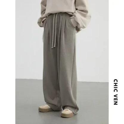 High Waist Drawstring Pants – Autumn/Winter 2025