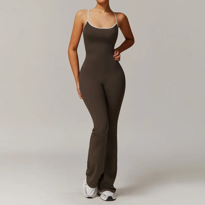 Women’s V-Back Yoga Jumpsuit