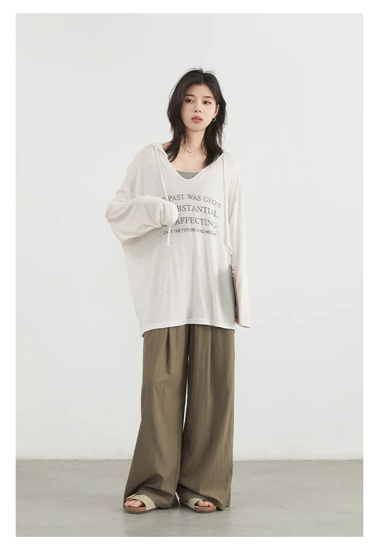 High-Waist Wide Leg Trousers – Spring/Summer 2025 Collection