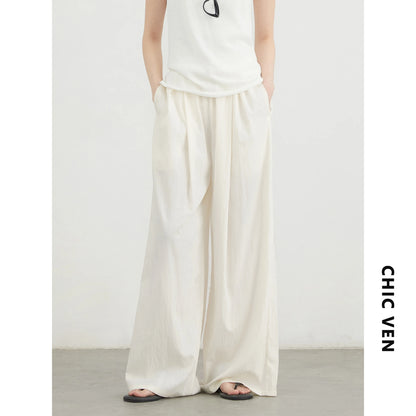 High-Waist Wide Leg Trousers – Spring/Summer 2025 Collection