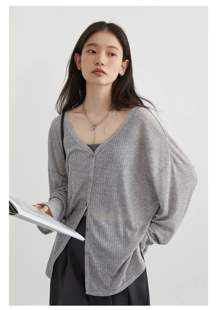 V-Neck Cardigan – Spring/Summer 2025