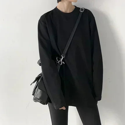 Basic O-Neck Long Sleeve Tee – Spring/Autumn Collection