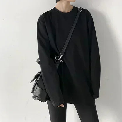 Basic O-Neck Long Sleeve Tee – Spring/Autumn Collection