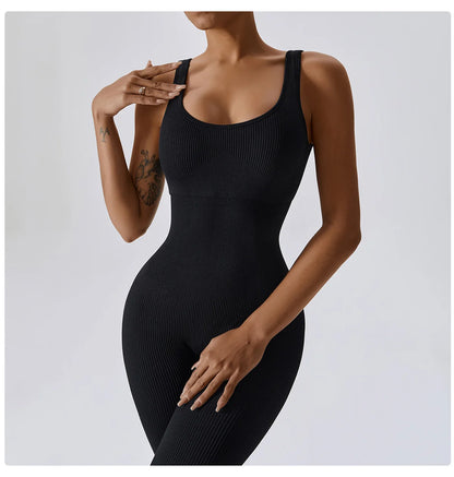 One-Piece Seamless Yoga Suit