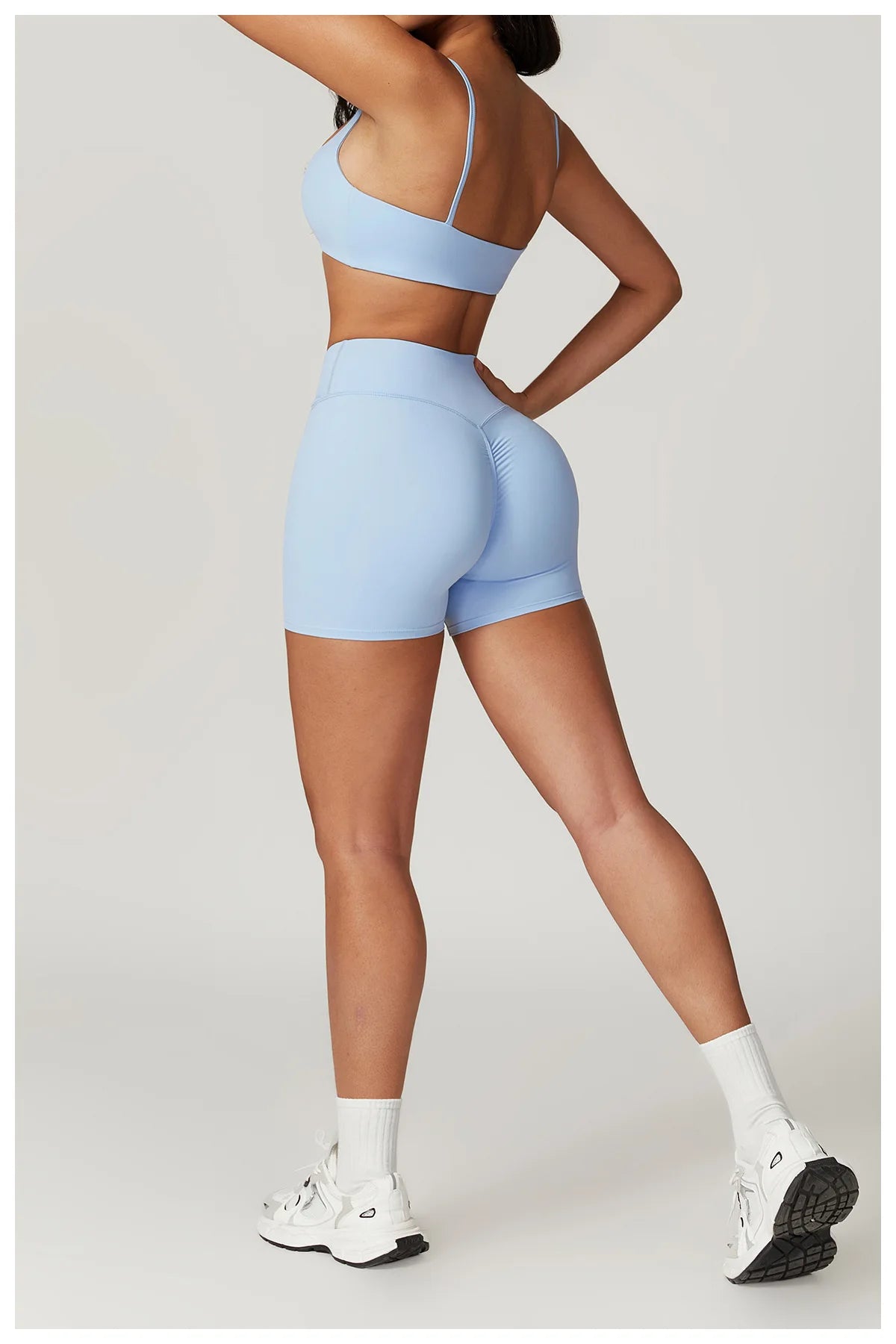 High Waist Push-Up Yoga Shorts