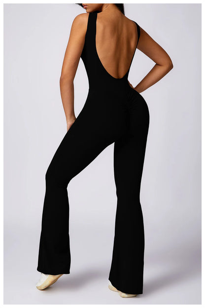 Women’s One-Piece Yoga Jumpsuit – Seamless Training Bodysuit