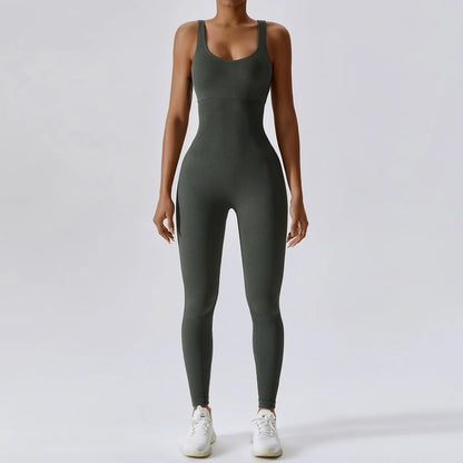 One-Piece Seamless Yoga Suit