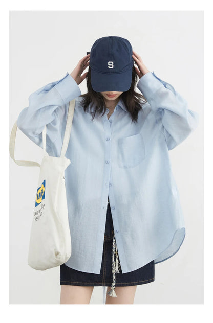 Hollow Back Blouse – Spring/Summer 2025 Collection