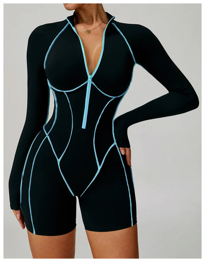 Women’s Color Block Jumpsuit