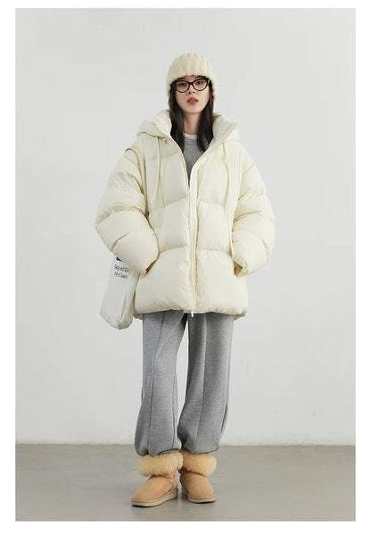 Hooded Puffer Down Coat – Autumn/Winter 2025 Collection