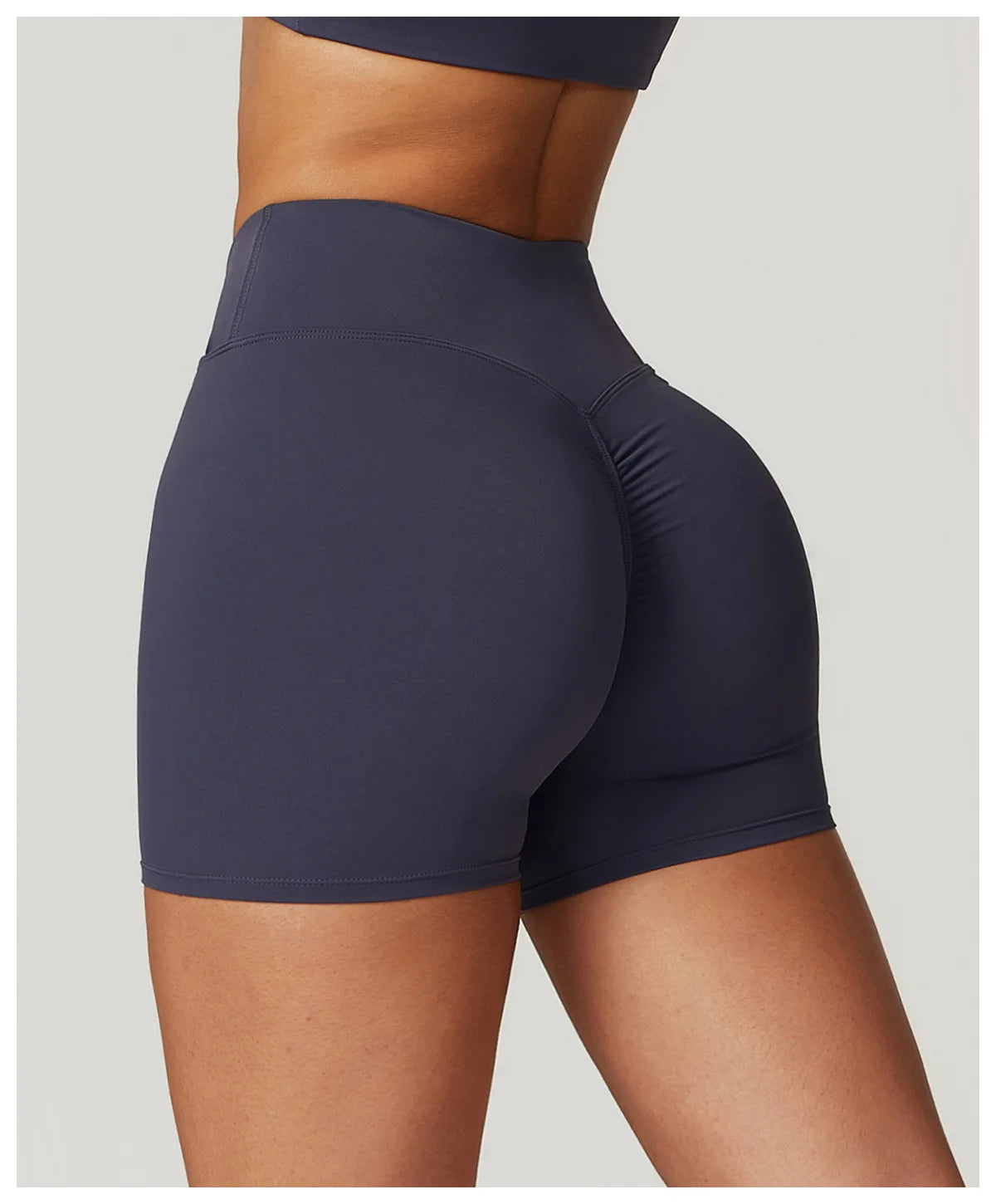 High Waist Push-Up Yoga Shorts