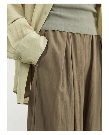 High-Waist Wide Leg Trousers – Spring/Summer 2025 Collection