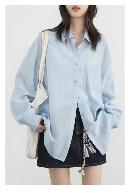 Hollow Back Blouse – Spring/Summer 2025 Collection