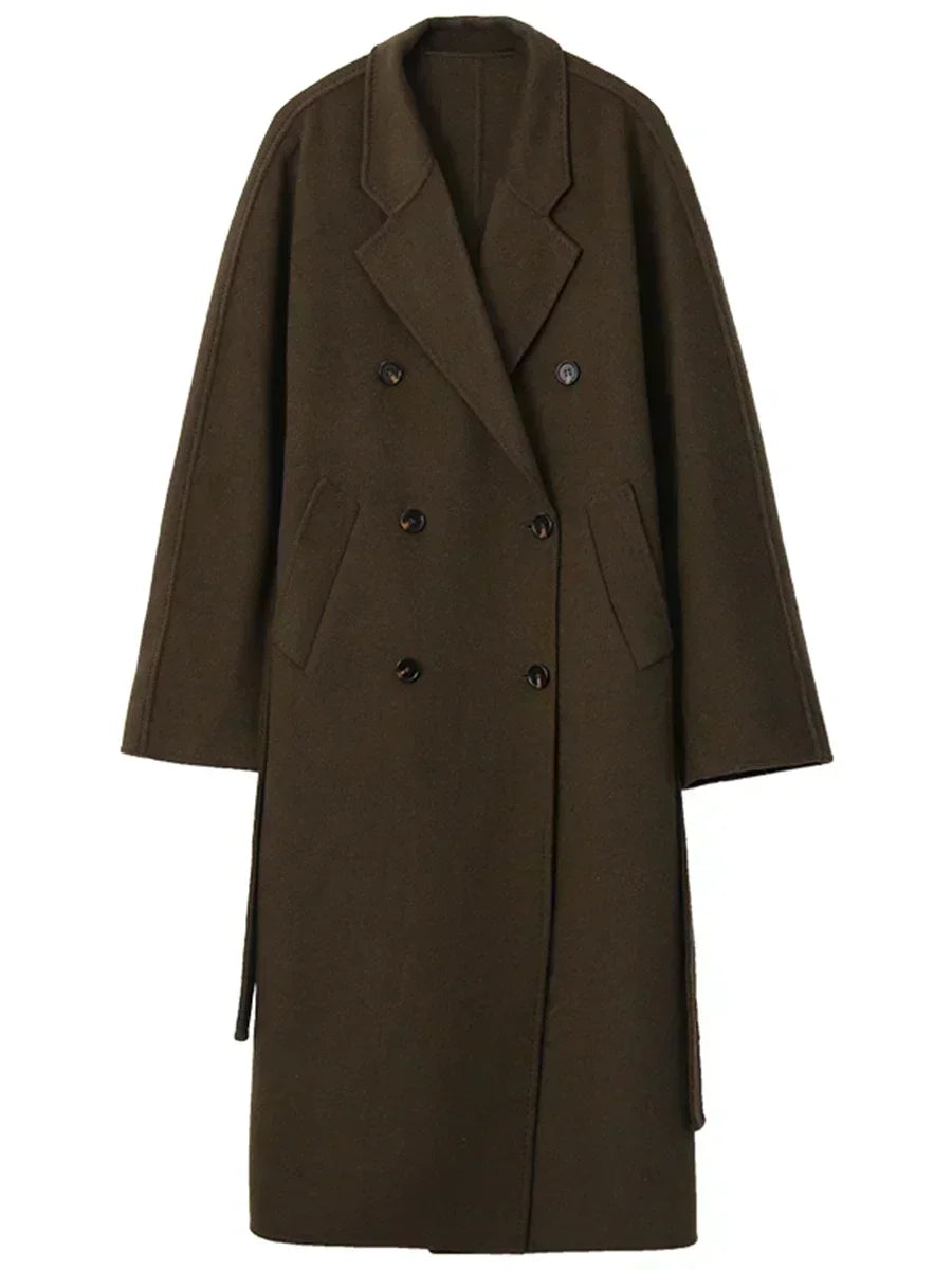 Double-Sided Wool Coat – Autumn/Winter 2025