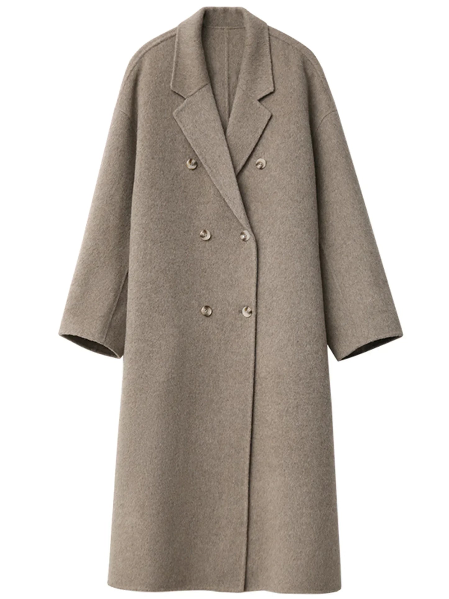 Double-Breasted Wool Coat – Autumn/Winter 2025