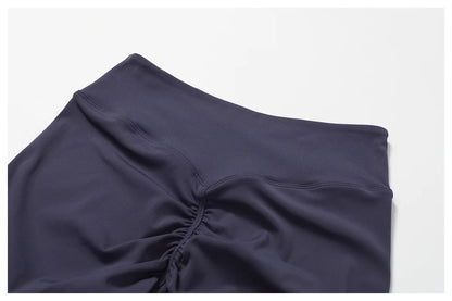 High Waist Push-Up Yoga Shorts