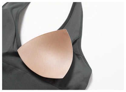 Seamless Push-Up Sports Bra