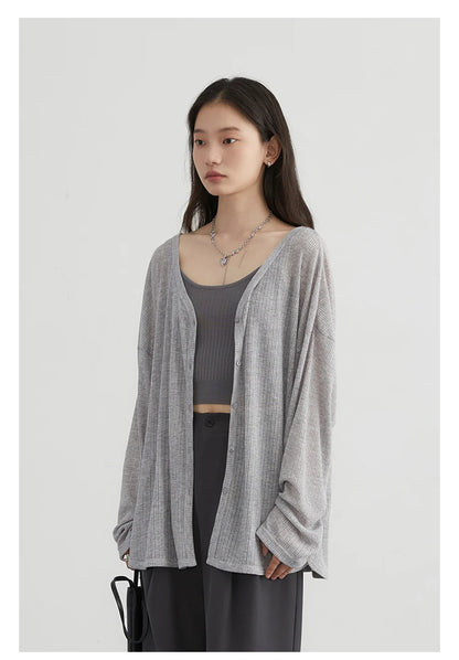 V-Neck Cardigan – Spring/Summer 2025