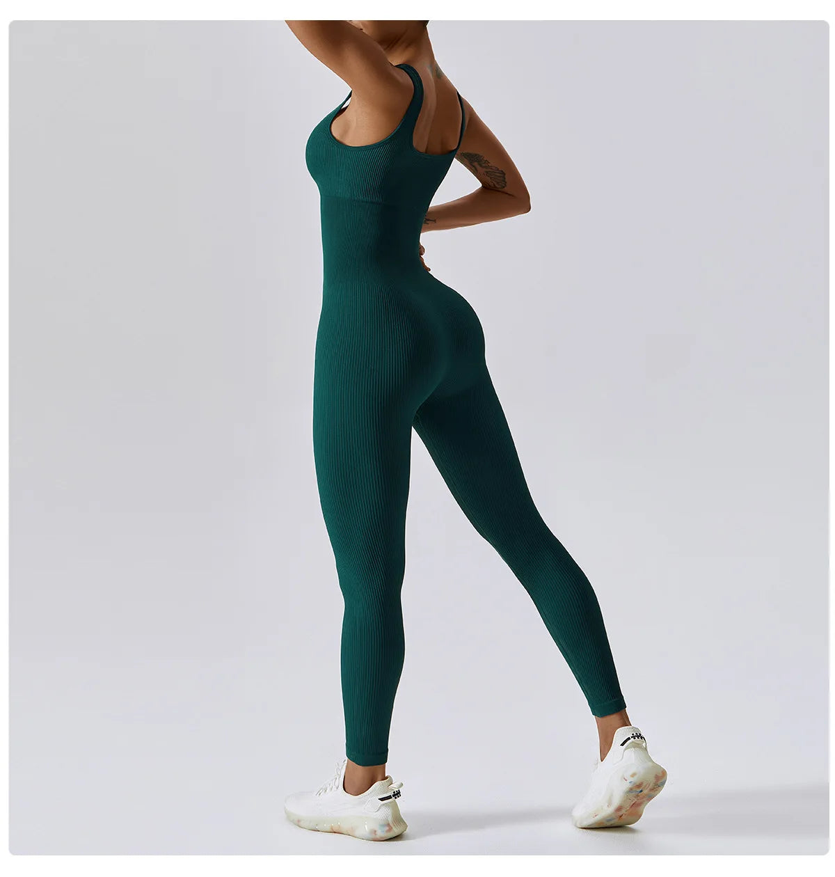 One-Piece Seamless Yoga Suit