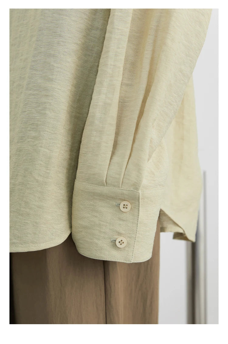 Hollow Back Blouse – Spring/Summer 2025 Collection