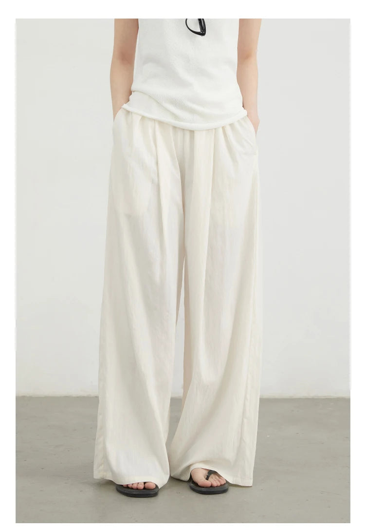 High-Waist Wide Leg Trousers – Spring/Summer 2025 Collection