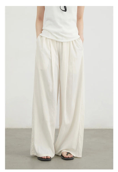 High-Waist Wide Leg Trousers – Spring/Summer 2025 Collection