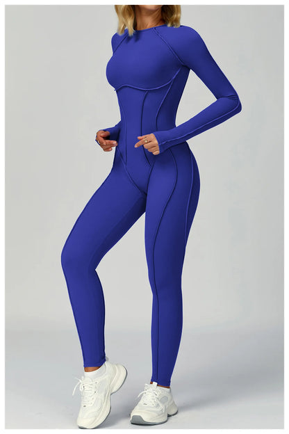 Women’s Long Sleeve Yoga Jumpsuit