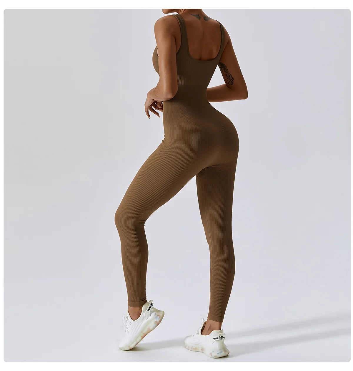 One-Piece Seamless Yoga Suit
