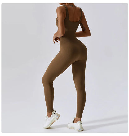 One-Piece Seamless Yoga Suit
