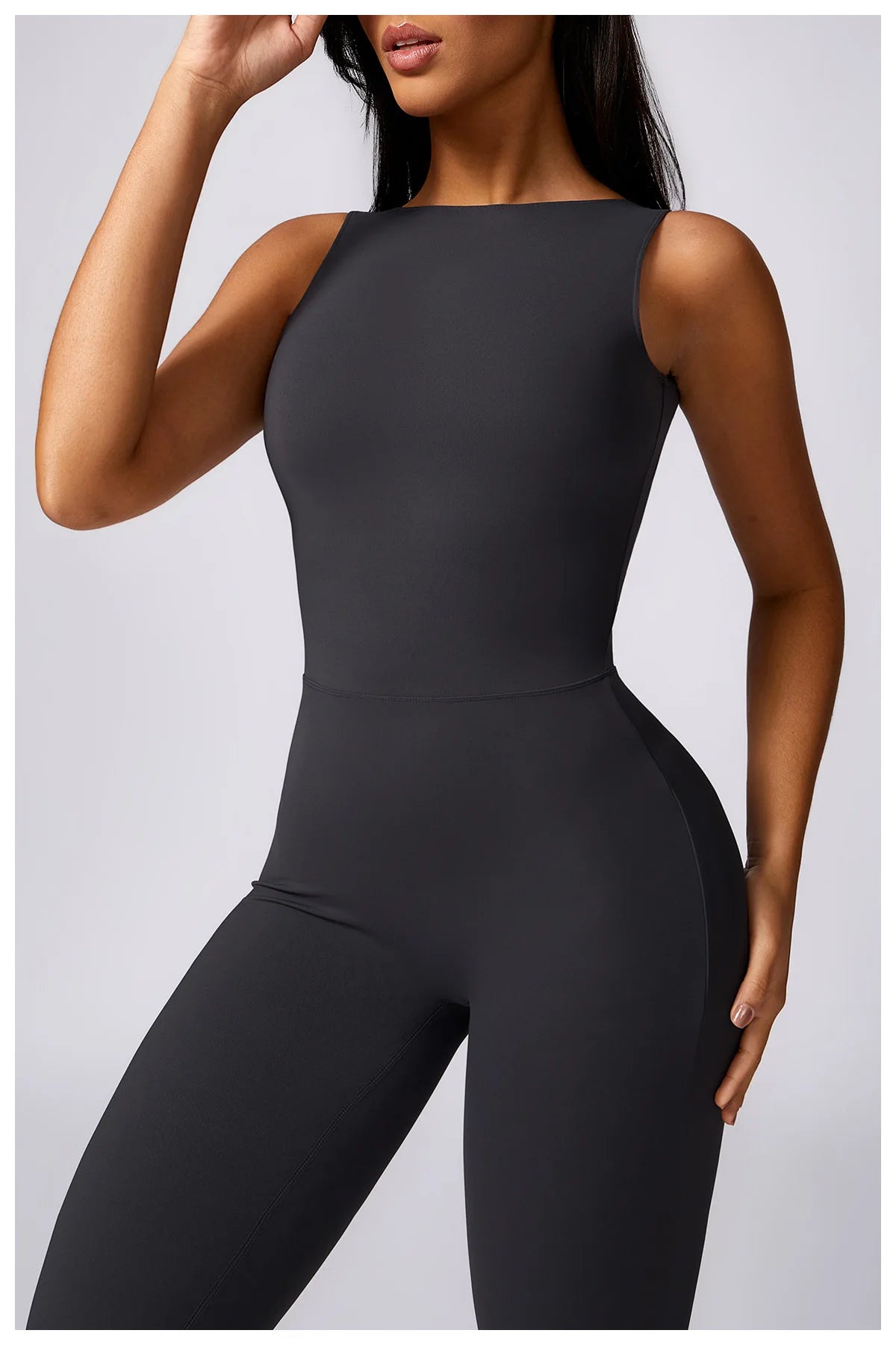 Women’s One-Piece Yoga Jumpsuit – Seamless Training Bodysuit