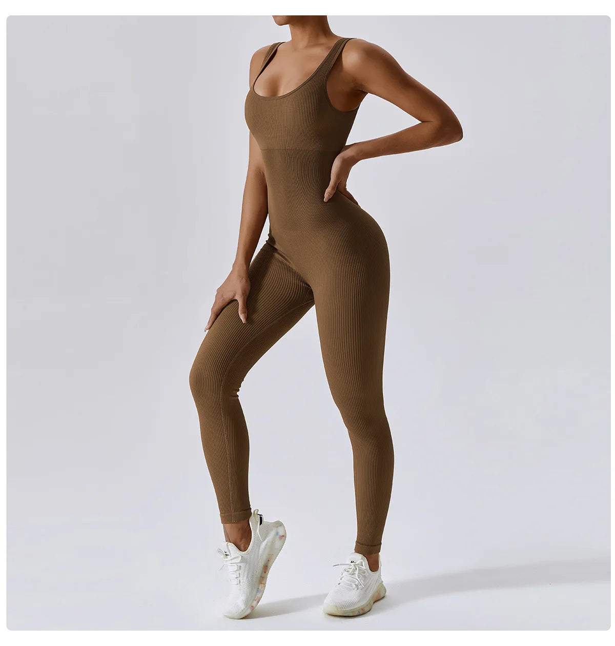 One-Piece Seamless Yoga Suit
