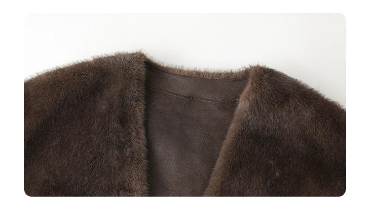 Plush V-Neck Jacket – Winter 2025