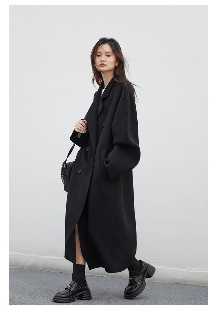 Double-Sided Wool Coat – Autumn/Winter 2025