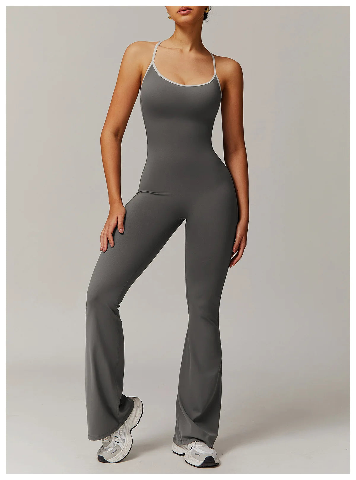 Women’s V-Back Yoga Jumpsuit