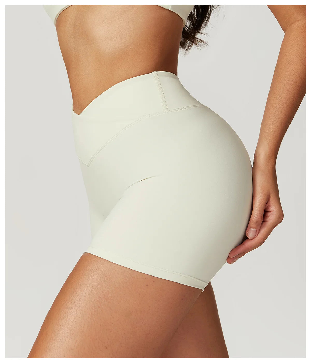High Waist Push-Up Yoga Shorts