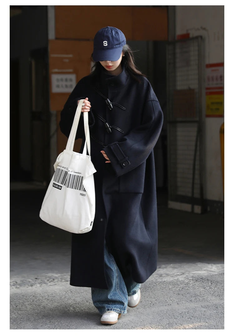 Wool Blend Long Coat – Autumn/Winter 2025 Collection