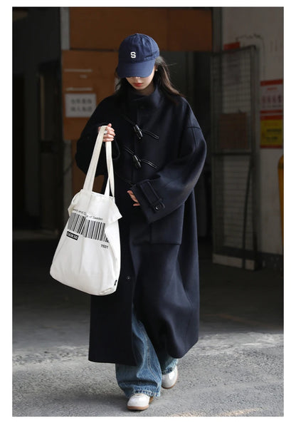 Wool Blend Long Coat – Autumn/Winter 2025 Collection