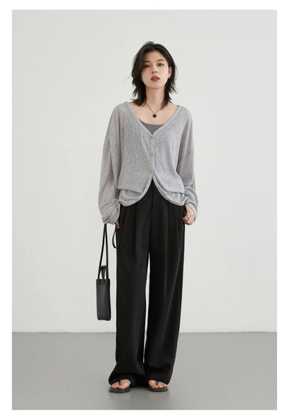 V-Neck Cardigan – Spring/Summer 2025