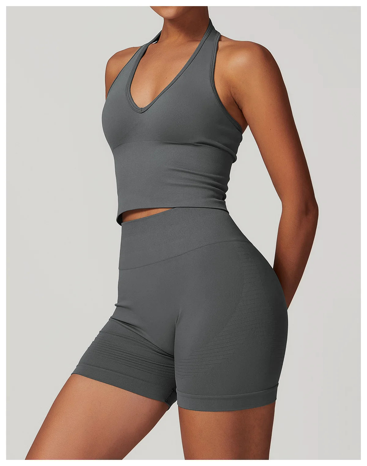 Seamless Push-Up Sports Bra