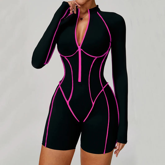 Women’s Color Block Jumpsuit