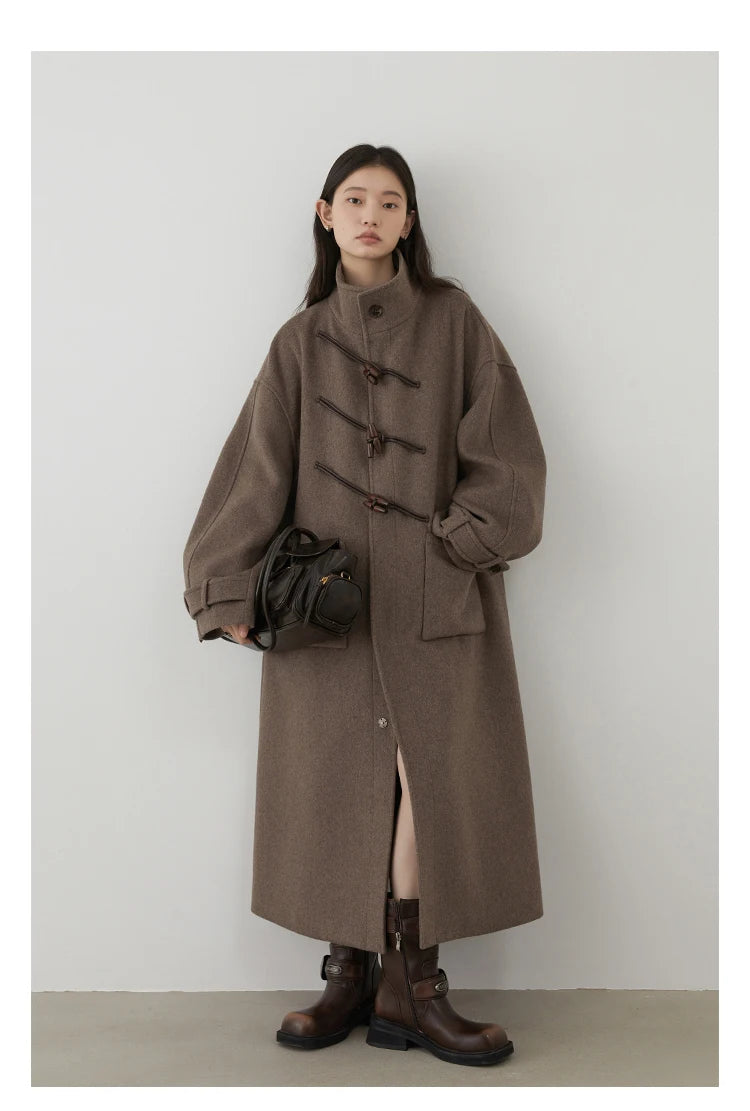 Wool Blend Long Coat – Autumn/Winter 2025 Collection
