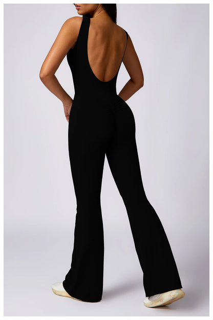 Women’s One-Piece Yoga Jumpsuit – Seamless Training Bodysuit